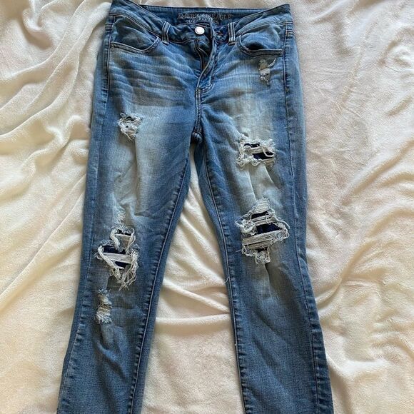 American Eagle High Rise Jegging Crop - Picture 2 of 7